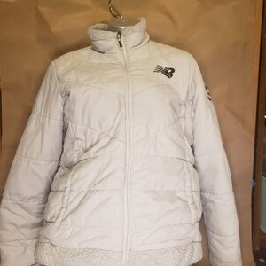 New Balance Quilted Sherpa-Lined Winter Snow Coat